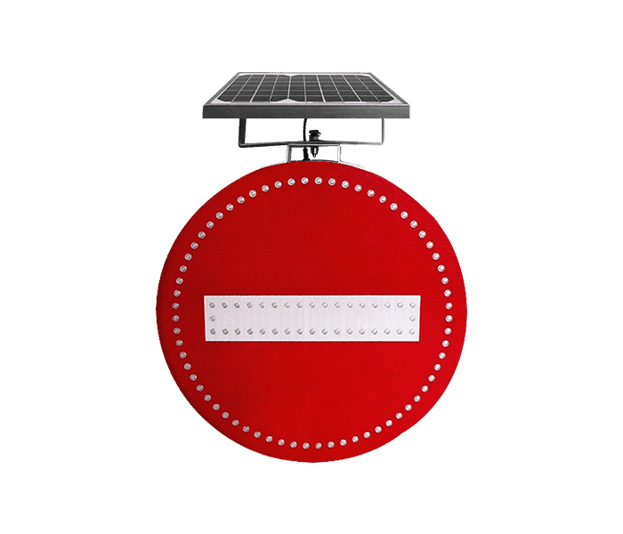 UK-STS-F001 Solar Traffic Sign