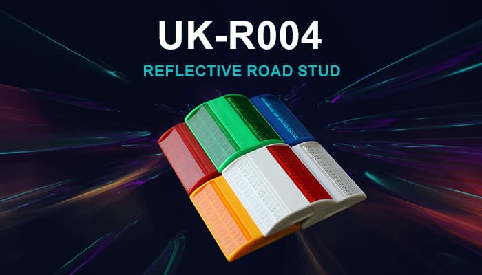 Plastic reflective road studs R002