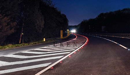 reflective road markers