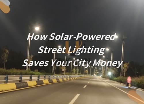 solar powered street lighting