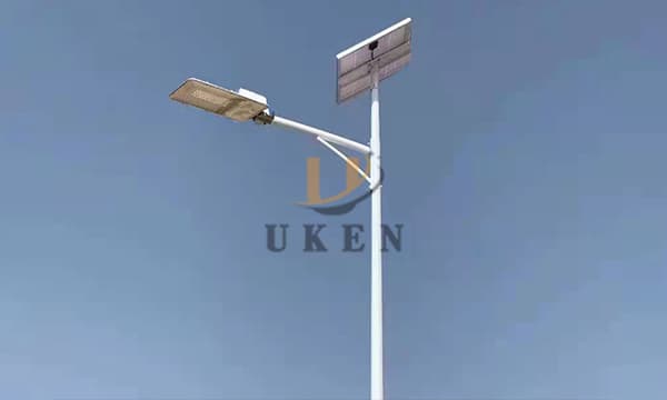 solar street lights with pole